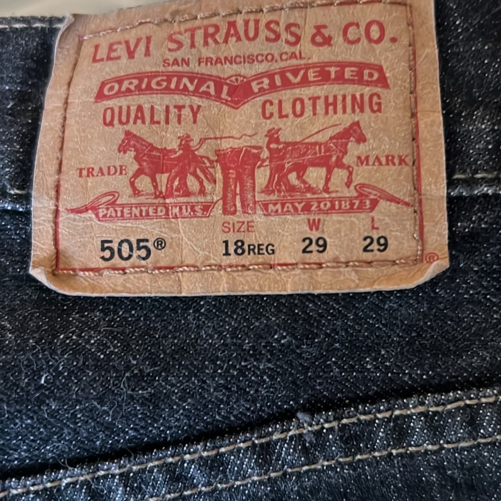 Straight leg Levi jeans